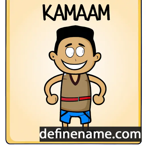 Kamran cartoon