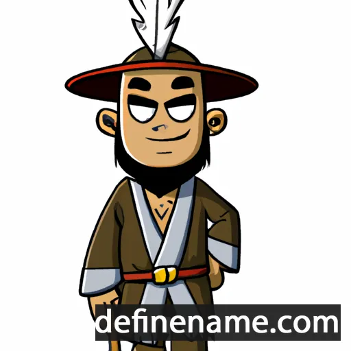 cartoon of the name Kamuy-huci