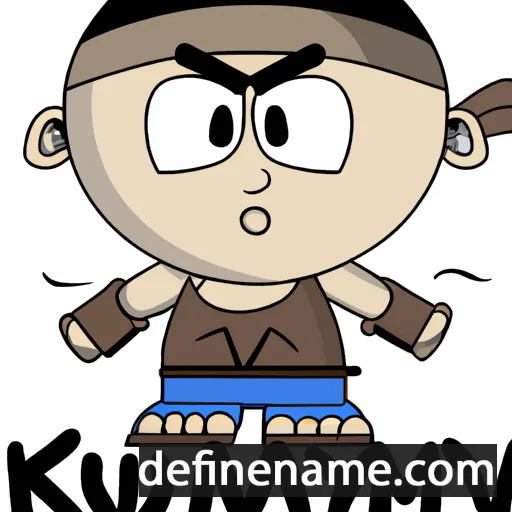 cartoon of the name Kamuy