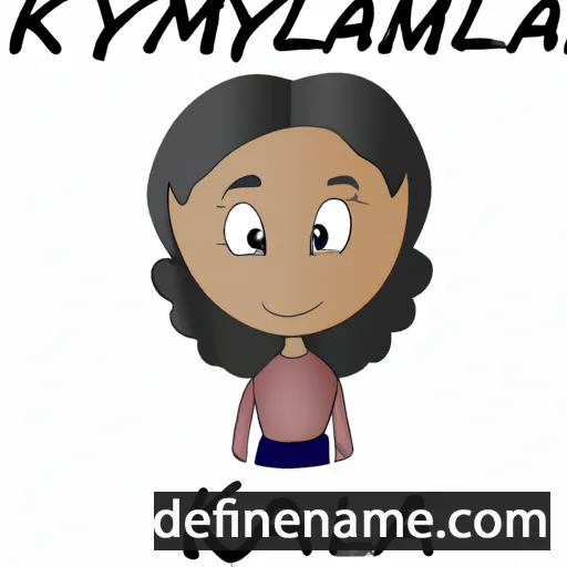 Kamyla cartoon