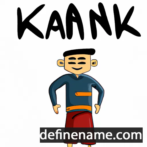 Kanak cartoon