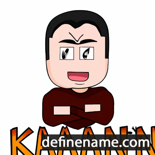 cartoon of the name Kanan