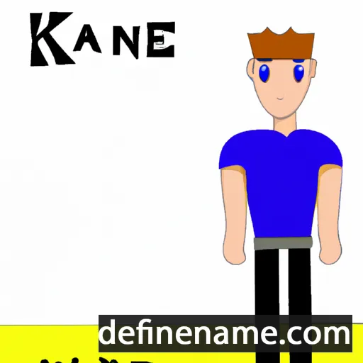 cartoon of the name Kane