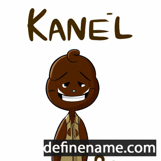 cartoon of the name Kaneli