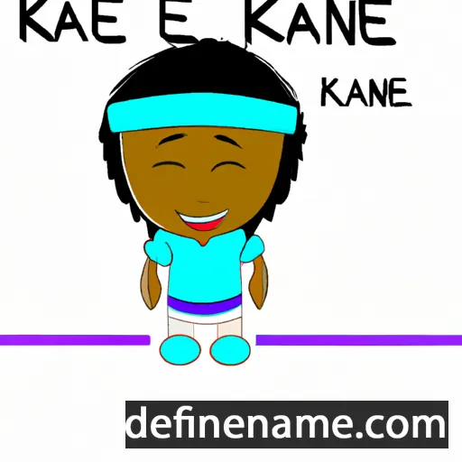 cartoon of the name Kanene Ski Amai Yehi