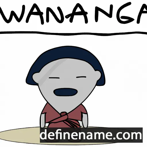 cartoon of the name Kangwa