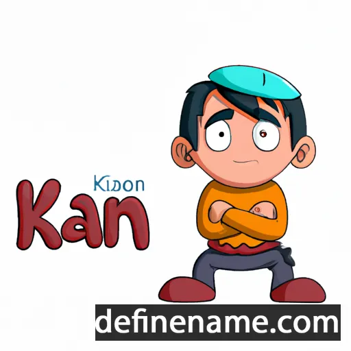 cartoon of the name Kani