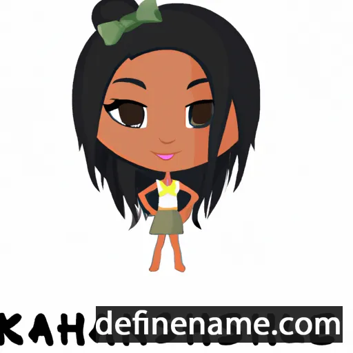 Kaniesha cartoon