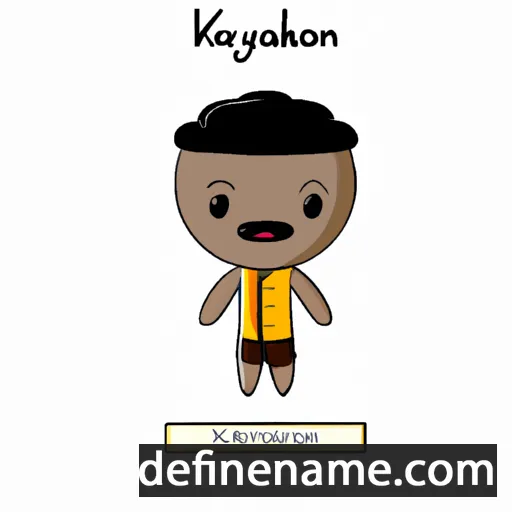 Kanlayakon cartoon