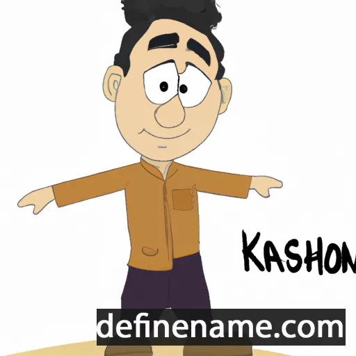 cartoon of the name Kanosh