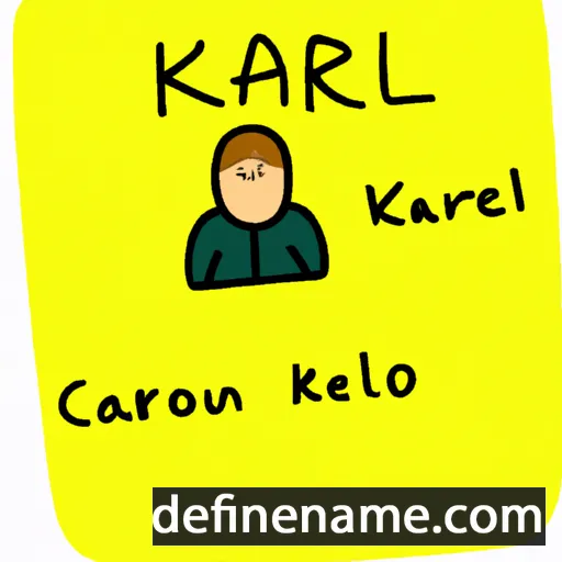 Karlen cartoon