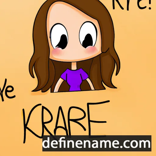 Karlie cartoon