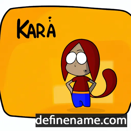 Karra cartoon