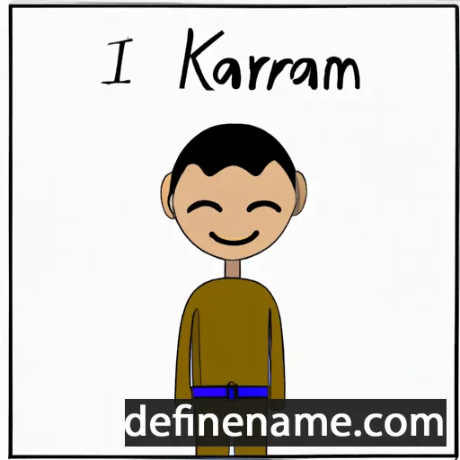 Karriaan cartoon