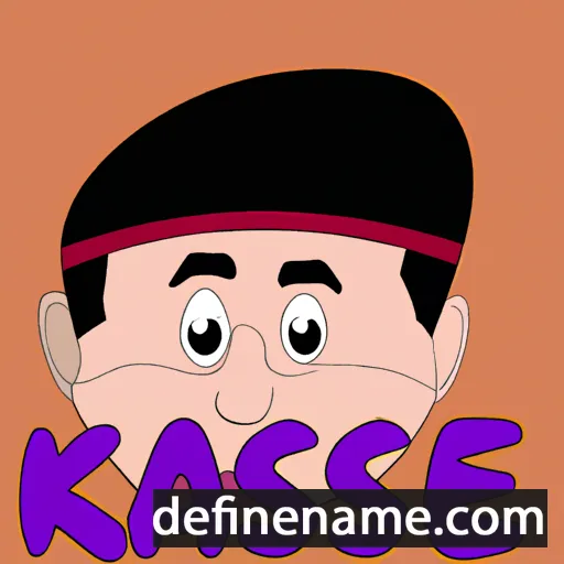 cartoon of the name Kaseem