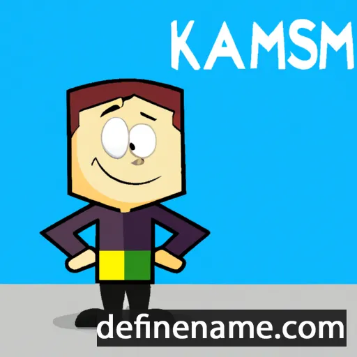 cartoon of the name Kasem