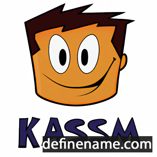 cartoon of the name Kasem