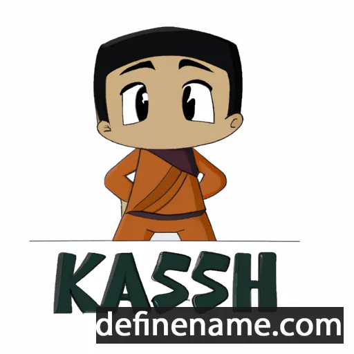 cartoon of the name Kashi