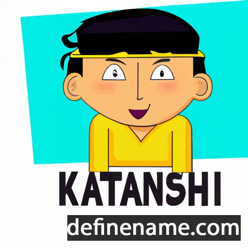 cartoon of the name Kashinath