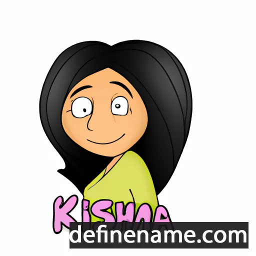 cartoon of the name Kashmira