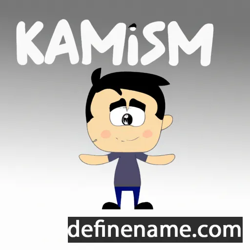 cartoon of the name Kasim