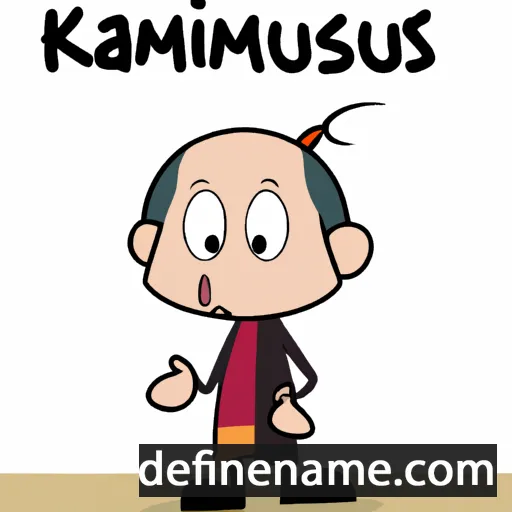 cartoon of the name Kasimirus