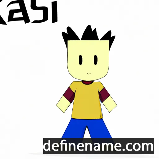 cartoon of the name Kasiu