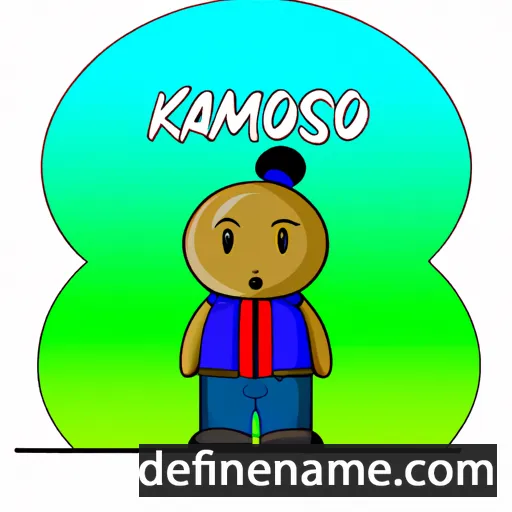 cartoon of the name Kasomo