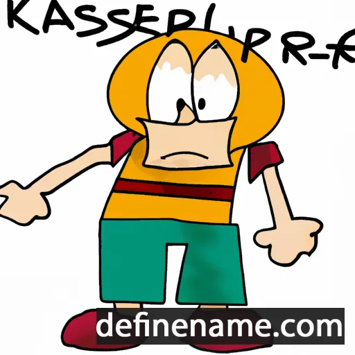 cartoon of the name Kasperl