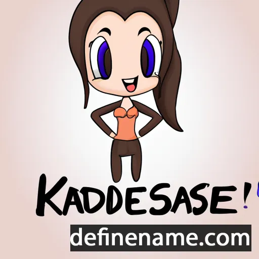 cartoon of the name Kassadee