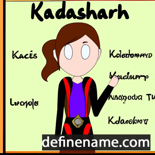 cartoon of the name Kassandrah