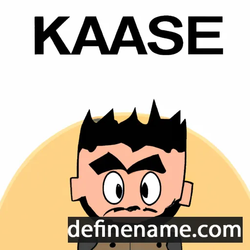 cartoon of the name Kasseem