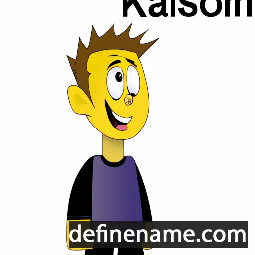 cartoon of the name Kasson