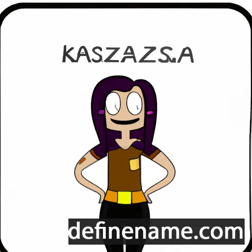 cartoon of the name Kasszandra