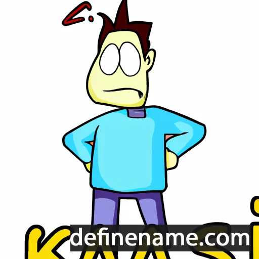 cartoon of the name Kasz