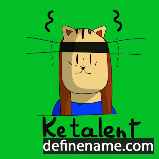 cartoon of the name Katleń