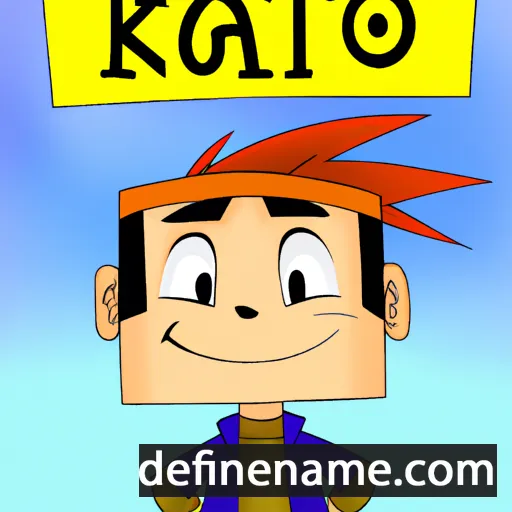 cartoon of the name Kato