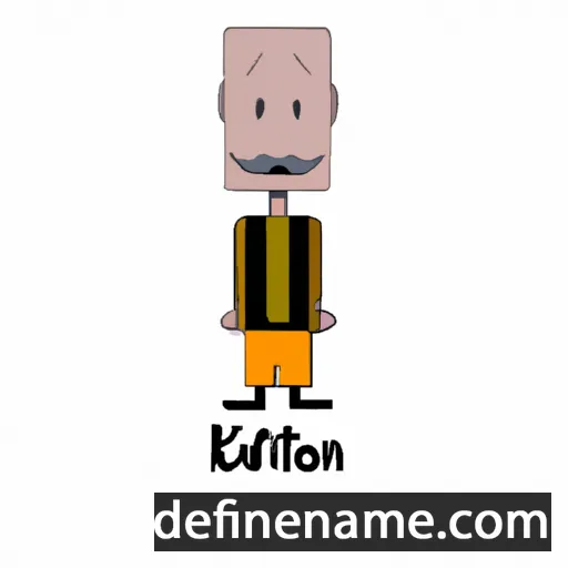 cartoon of the name Katon