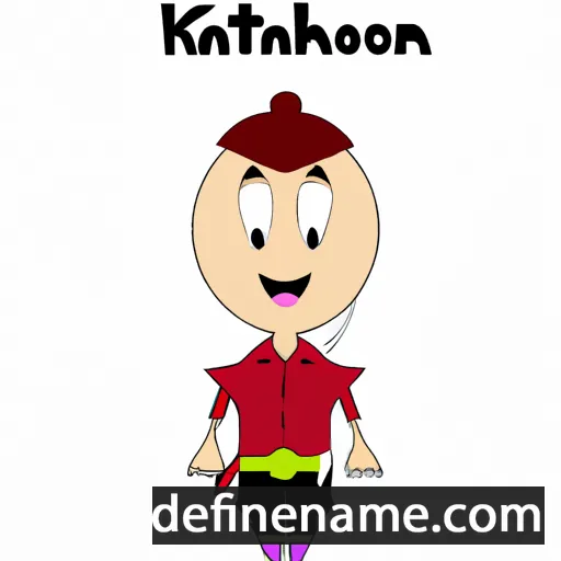 cartoon of the name Katonah