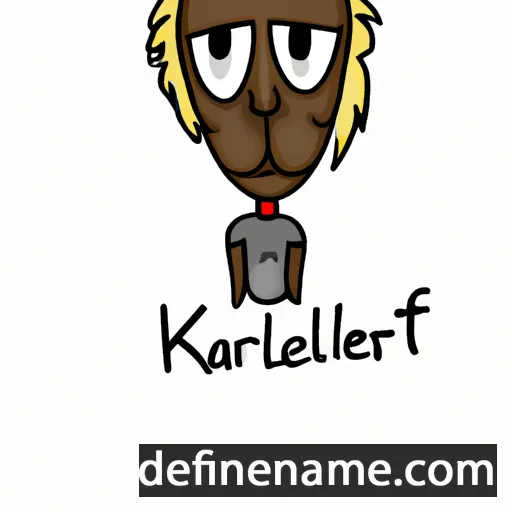 cartoon of the name Katrell