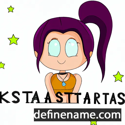 cartoon of the name Katrissa