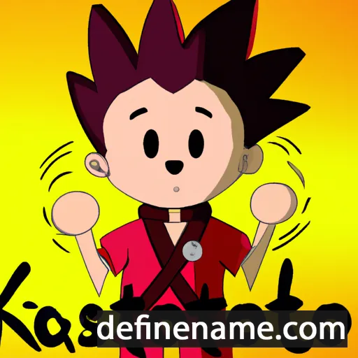 cartoon of the name Katsuzo