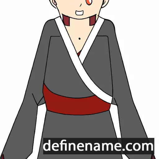 cartoon of the name Katsuzou