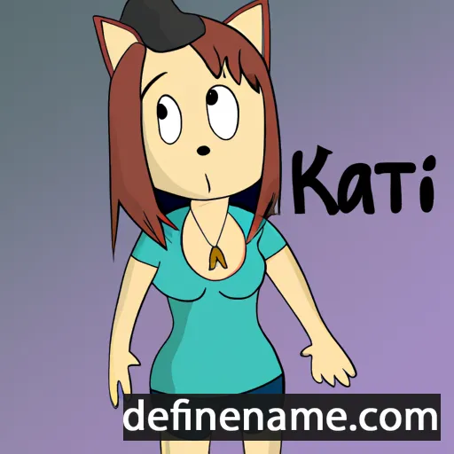 cartoon of the name Katt