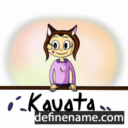 cartoon of the name Katuška