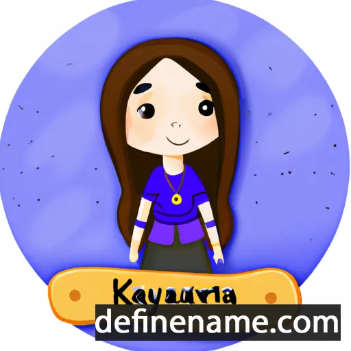 cartoon of the name Katyana