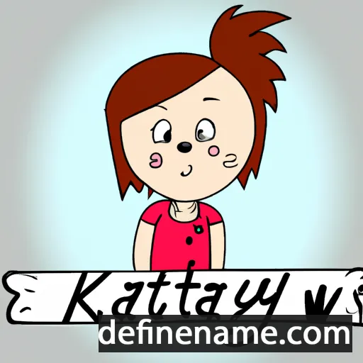 cartoon of the name Katyrzyna