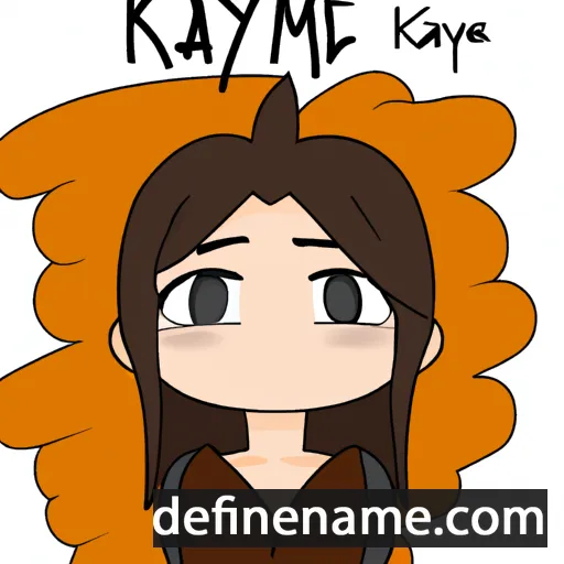 Kayane cartoon