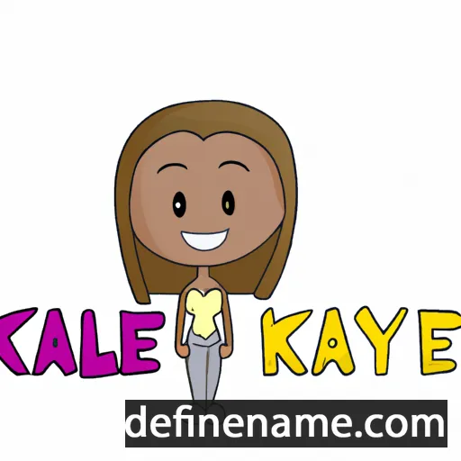 Kaylane cartoon