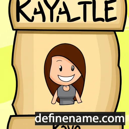 Kaylea cartoon